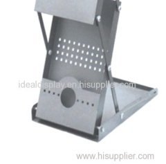 Brochure holder with top board