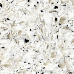 Jazz white artificial quartz stone