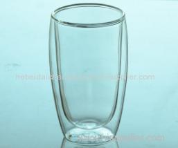 double wall glass mug/coffee glass mugs double wall clear/double wall mug