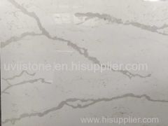 Calacatta white quartz stone quartz countertop