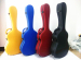 colorful acoustic guitar case hard PVC fiberglass guitar bag fiberglass acoustic box fiberglass acoustic case