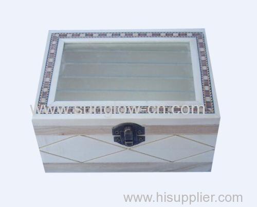 Wooden Packing Box With Glass Window