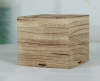 Wooden Storage Box With Burnt Color