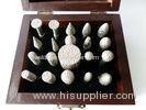 20pcs/set Diamond Mounted Points With Wooden Box For Carving / Sanding