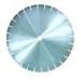 Narrow U Style Silver Brazed Diamond Saw Blade 12Inch High Efficiency
