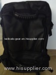 Large capacity black backpack