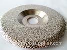 Plate Shaped Diamond Grinding Wheel / Artificial Stone Diamond Grinding Disc