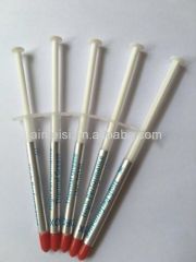 White Syringe Thermal Paste Tube Silicone Rubber Grease for Cooler Fan