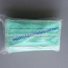 Disposable Nonwoven Face Mask 3 Ply Earloop Face Mask