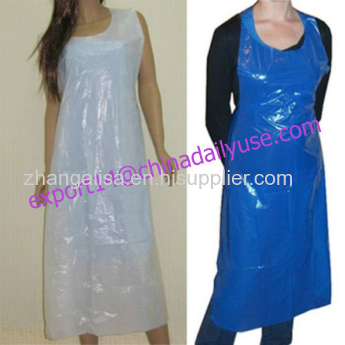 Printing Plastic Apron Disposable Poly Apron Cheap Price PE Apron