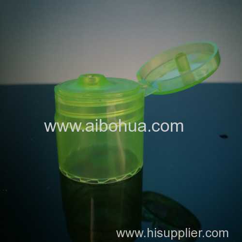 plastic bottle screw flip top cap