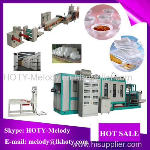 Full automatic food box forming machine with high performance
