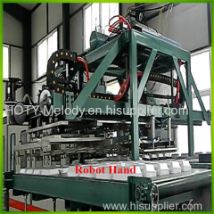 Disposable PS foam fastfood container making line/EPS foam food box vacuum thermoforming machinery