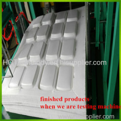 Disposable PS foam fastfood container making line/EPS foam food box vacuum thermoforming machinery