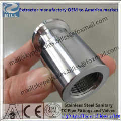 Stainless Steel Sanitary Tri Clamp to Female NPT Threaded
