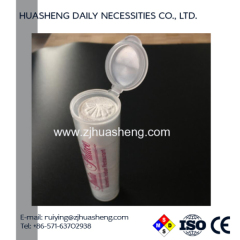 10pcs/tube 100% viscose compressed tissues