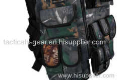 High quality military use camouflage tactical vest