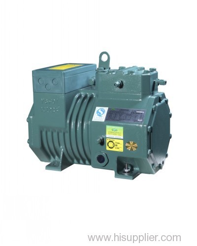 semi hermetic piston refrigeration compressor