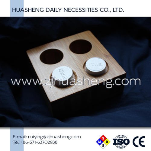 Compressed Towels Bamboo Holders Trays
