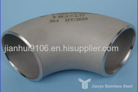 TP304 stainless steel seamless elbow