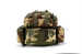 Camouflage and large military bag