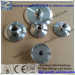 Sanitary Stainless Steel Customs Tri Clamp Cap with female npt and bottom spray balls