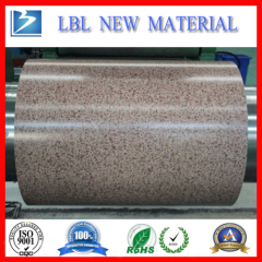 Stone grain prepainted steel coil