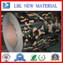 camouflage prepainted steel coil