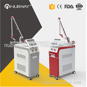 Ce approved 1064nm 532nmND yag laser tatoo removal machine