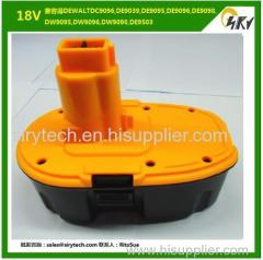 Replacement Dewalt 18V DW9098 DE9039 DE9096 cordless tool battery