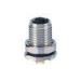 Front Fastened M5 Connector Female 4 Pin PCB Type For Miniature Sensors
