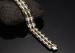 White Magnetic 9 Inch Custom Stainless Steel Bracelets For Men Heatproof