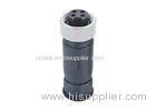 Female Plug Mini Field Attachable Connectors 3 / 4 Poles Optional IP67 / IP68