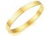 Wedding Mens Stainless Steel Gold Bangle Bracelet 180 MM Length Lightweight