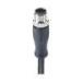 8 Poles M12 Plug Connector Male IP67 Straight Molded With PUR Cable Shielded