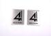 Adhesive Metal Sign Plates Steel Tags Labels Etched With Heat Resistant