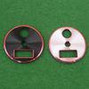 OEM Production Metal Stamping Parts CD Pattern Decorating Parts for Button