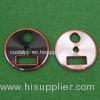 OEM Production Metal Stamping Parts CD Pattern Decorating Parts for Button