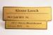 Small Engraved Metal Name Plates Etched Brass Nameplates Oxidize Surface Silk Screen