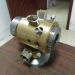 adjustable wire extrusion head for high temperature resisting wire/cable