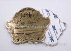 Heat Resistant Colth Embossed Metal Tags And Plates Copper For Decoration