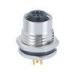 1.5A 30V 12 Pin Waterproof Connector PCB Type Front Mounting For Motors