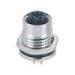 Sensor 4 Pin Waterproof Electrical Connectors Female IP68 With Gold Plated