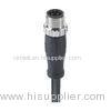 Sensor 4 Pin Waterproof Connector M12 A Coding IP67 / IP68 With Single Ended Cable