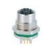 Female Profinet Rj45 Connector PCB Type M12 X Coding 8 Pin Front Mounting For Sensor