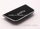 Metal Hard Enamel Pins Hang Tag Stickers / Custom Metal Name Tags Die Stamped