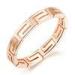 Simple Band Personalised Couple Rings Titanium Silver For Decorative