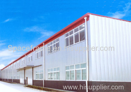 Pre-fabricated light steel structure factory plant