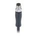 Male Plug 8 Pin Panel Mount Connector Single Ended Cable Plug Molded With PUR Cable