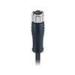 Cableforce M8 Cable Plug Female 3 Poles A Coding Connector Molded with PUR Cable